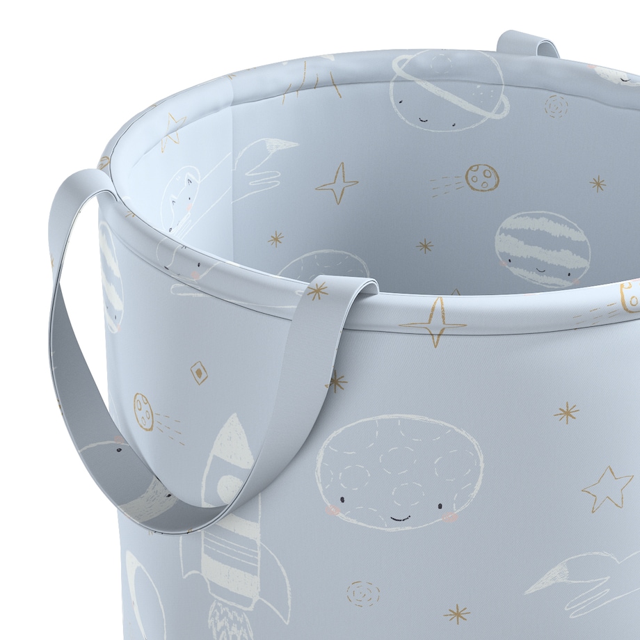 Kosz na zabawki Tobi, szary, 40x50cm, Magic Collection