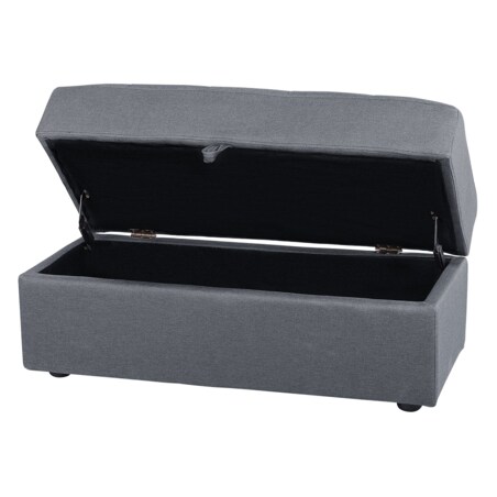 Sofa rozkładana ciemnoszara FALSTER