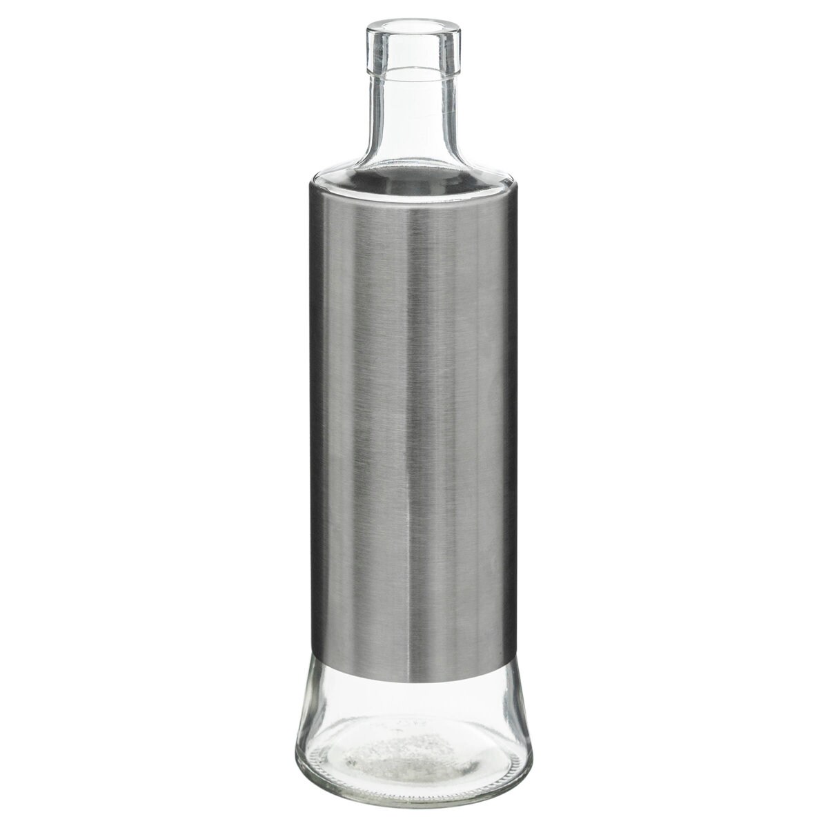 Butelka na oliwę z dozownikiem, szkło + metal