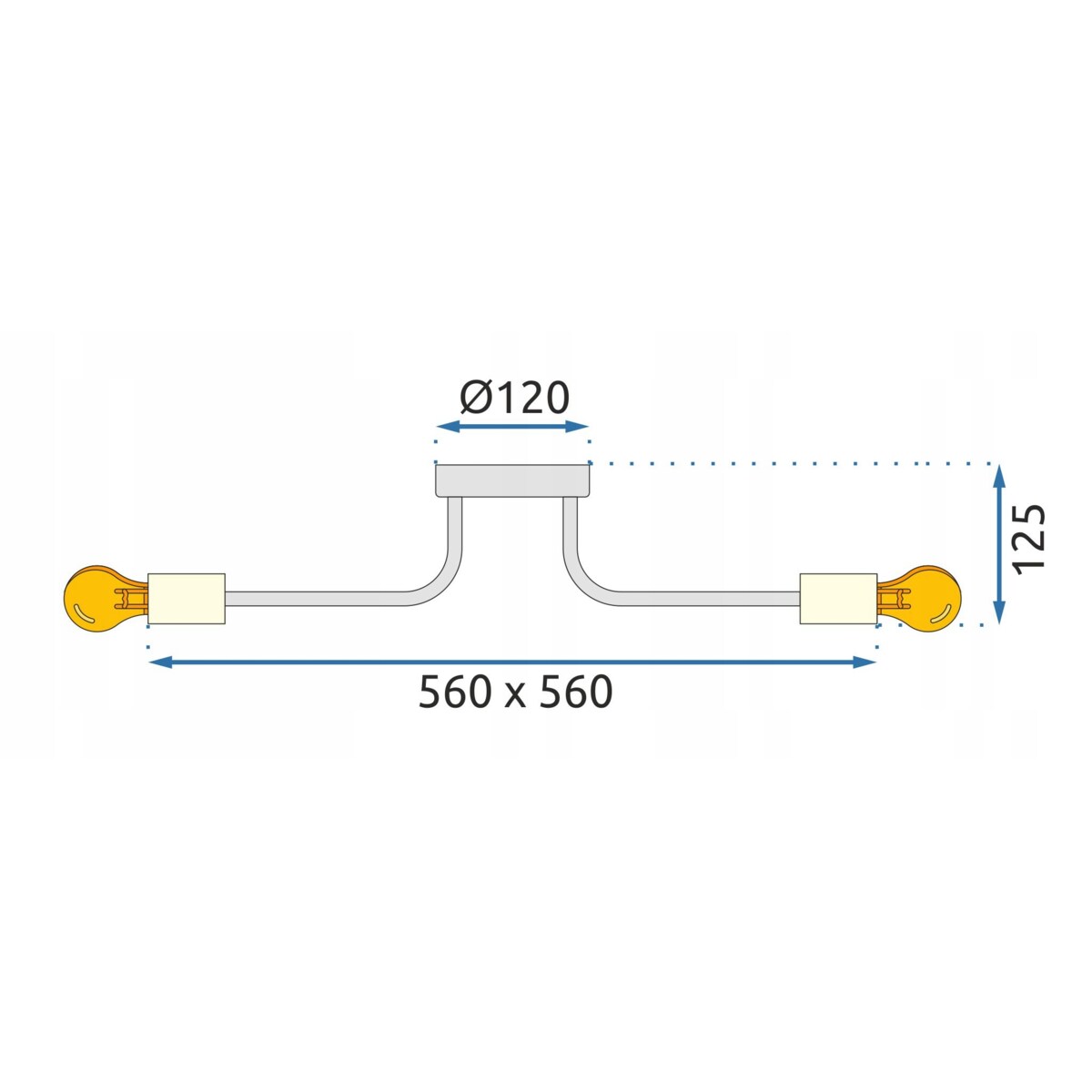 Lampa Sufitowa Wisząca Czarno Złota 3Xe27 60W