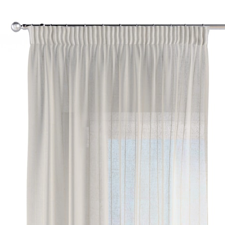 Zasłona na taśmie marszczącej 1 szt. 130x245 beżowy