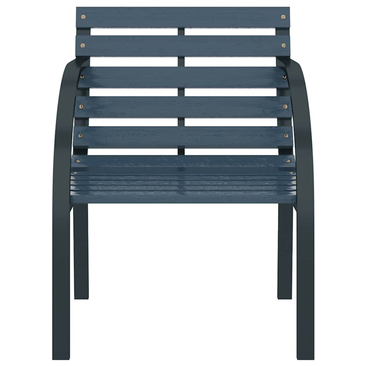 vidaXL Krzesła ogrodowe, 2 szt., szare, drewno