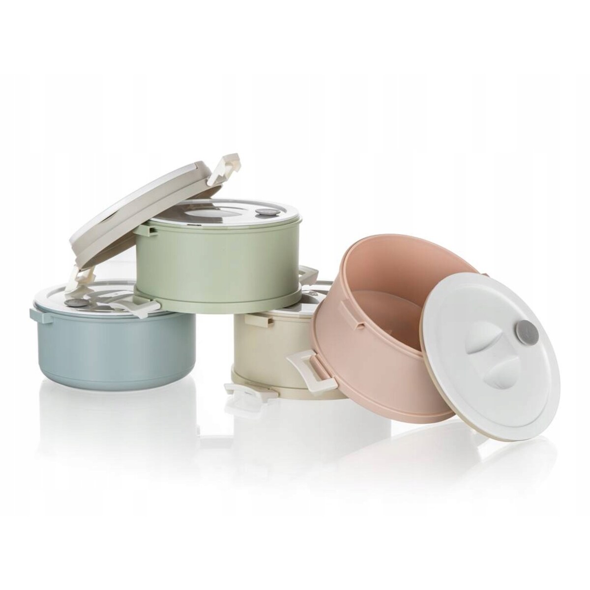 MENAŻKA POJEMNIKI na obiad jedzenie do przenoszenia piknik kemping pracy