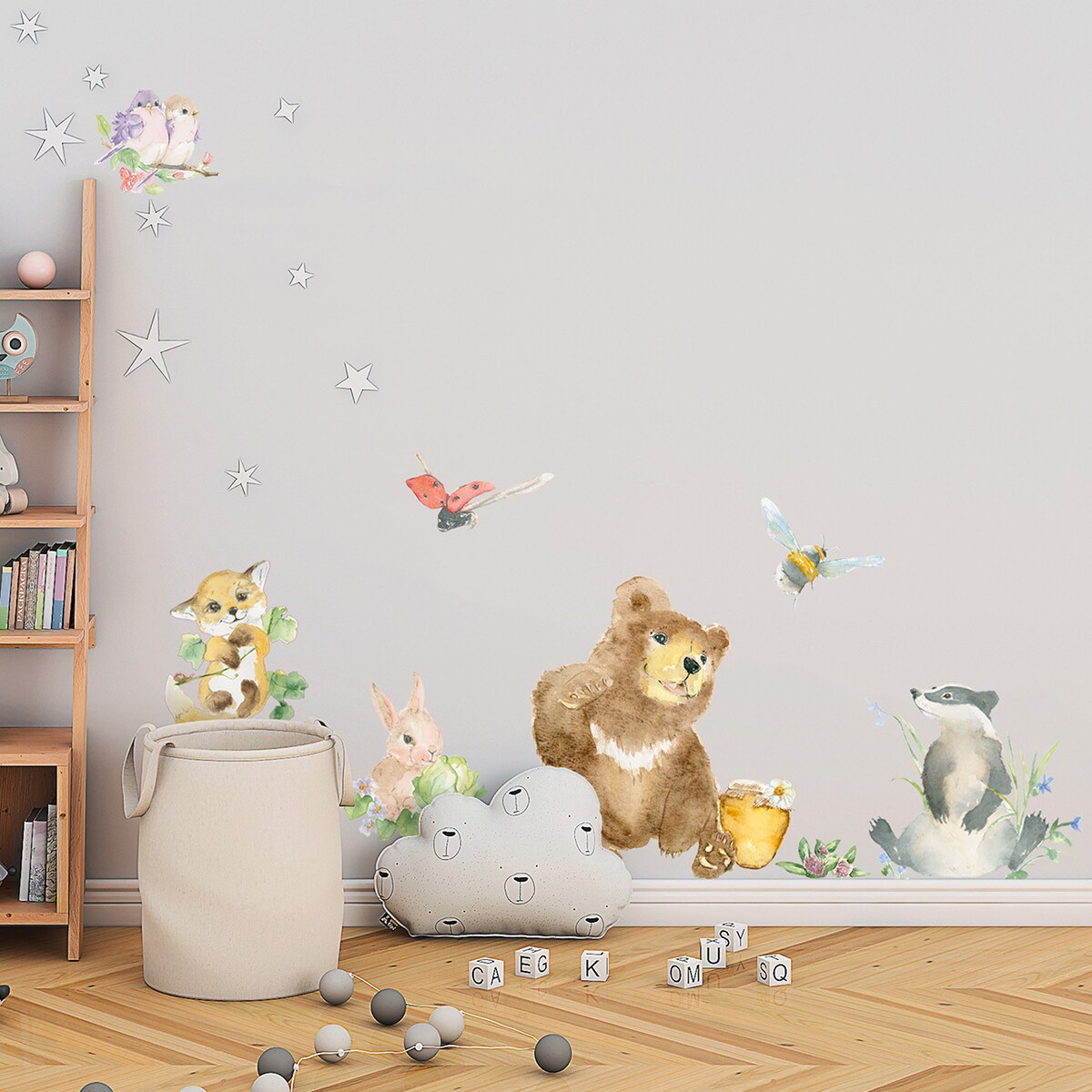 Zestaw naklejek Forest Story, 100x150cm