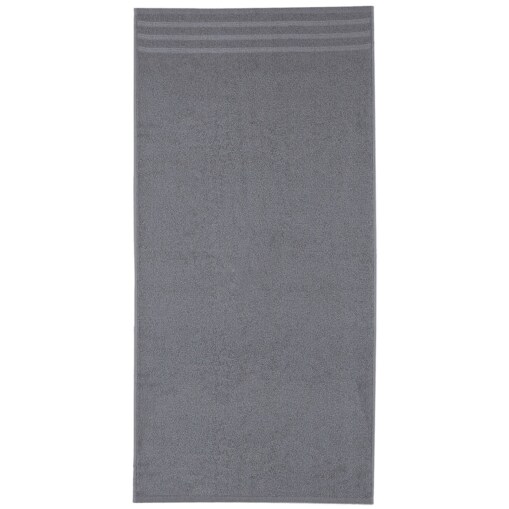 Kleine Wolke Royal Wegański Ręcznik do rąk szary 50x100 cm ECO LIVING