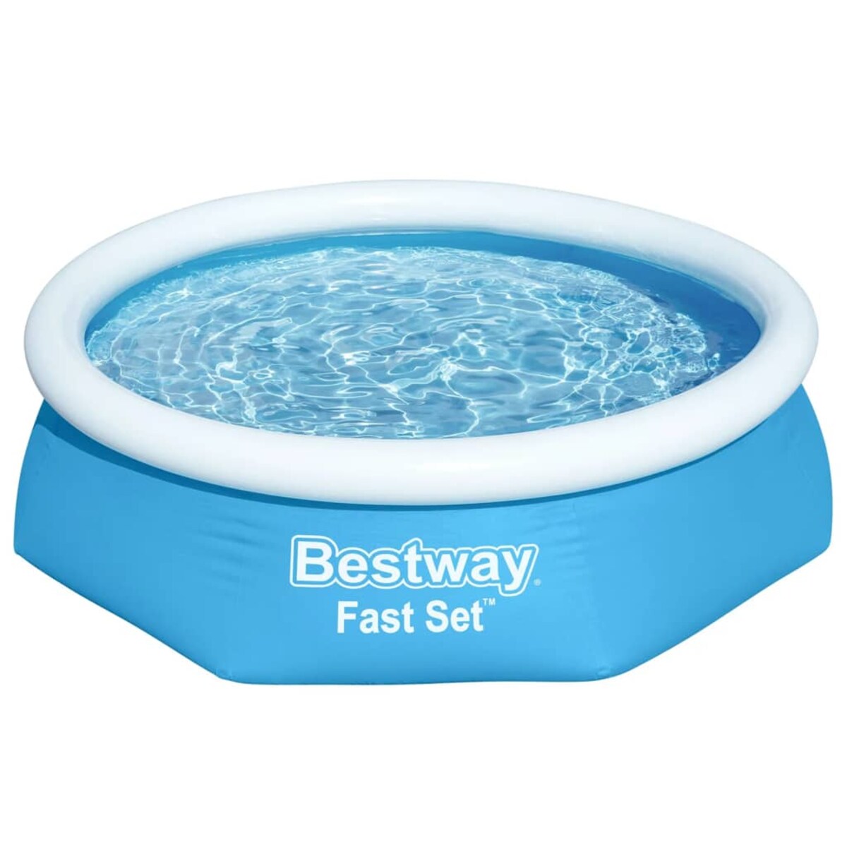 Bestway Nadmuchiwany basen Fast Set, okrągły, 244 x 61 cm, 57265