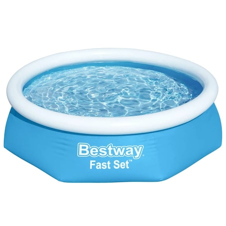 Bestway Nadmuchiwany basen Fast Set, okrągły, 244 x 61 cm, 57265