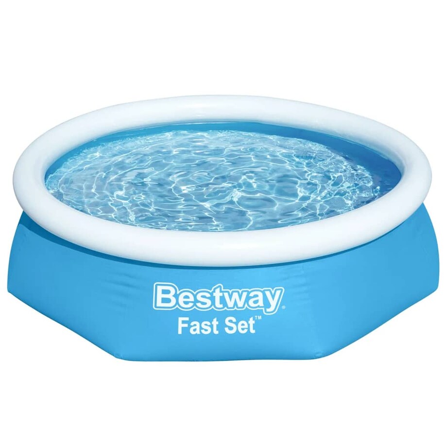 Bestway Nadmuchiwany basen Fast Set, okrągły, 244 x 61 cm, 57265