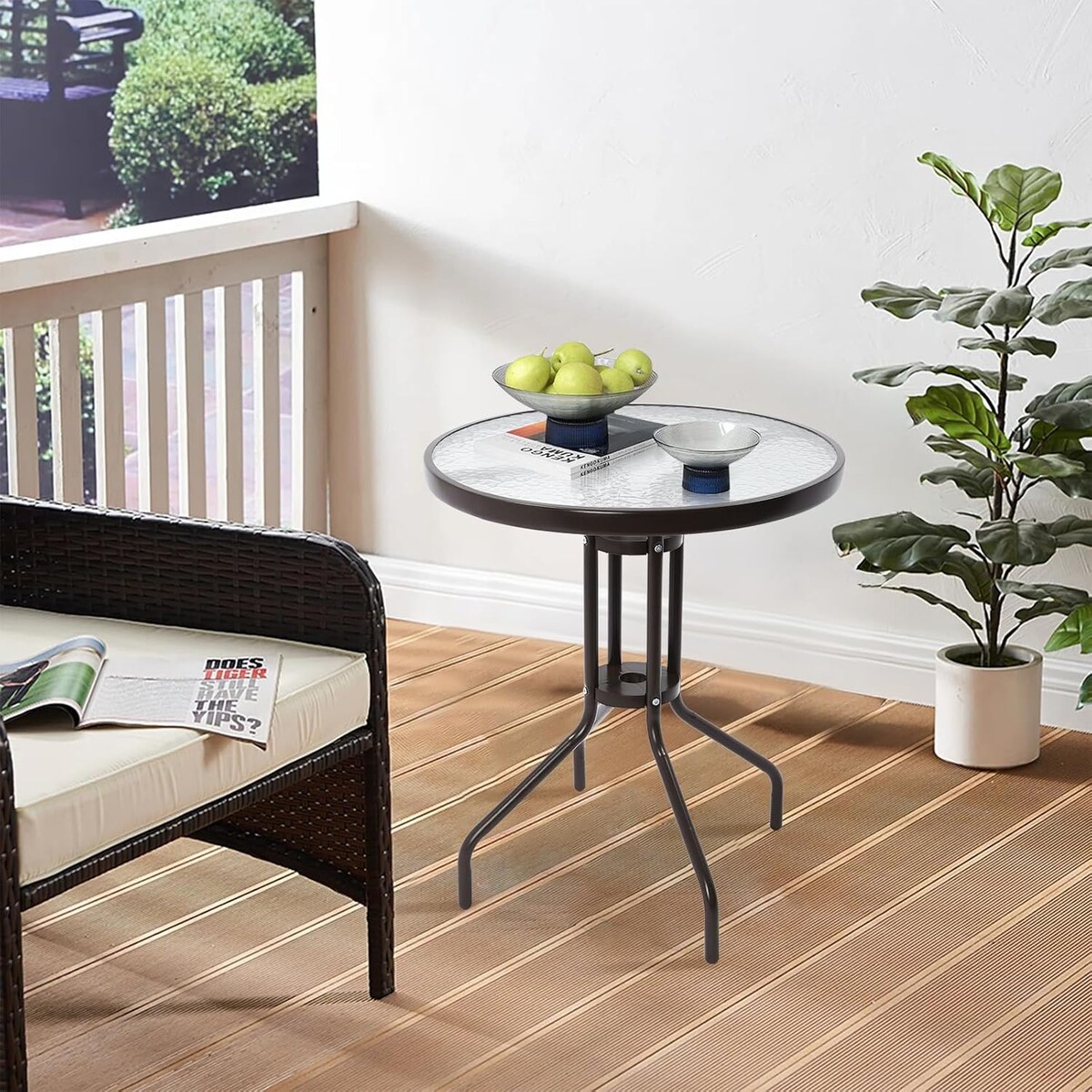Stół Do Jadalni Kuchni Salonu Biura Island Okrągły 60 Cm
