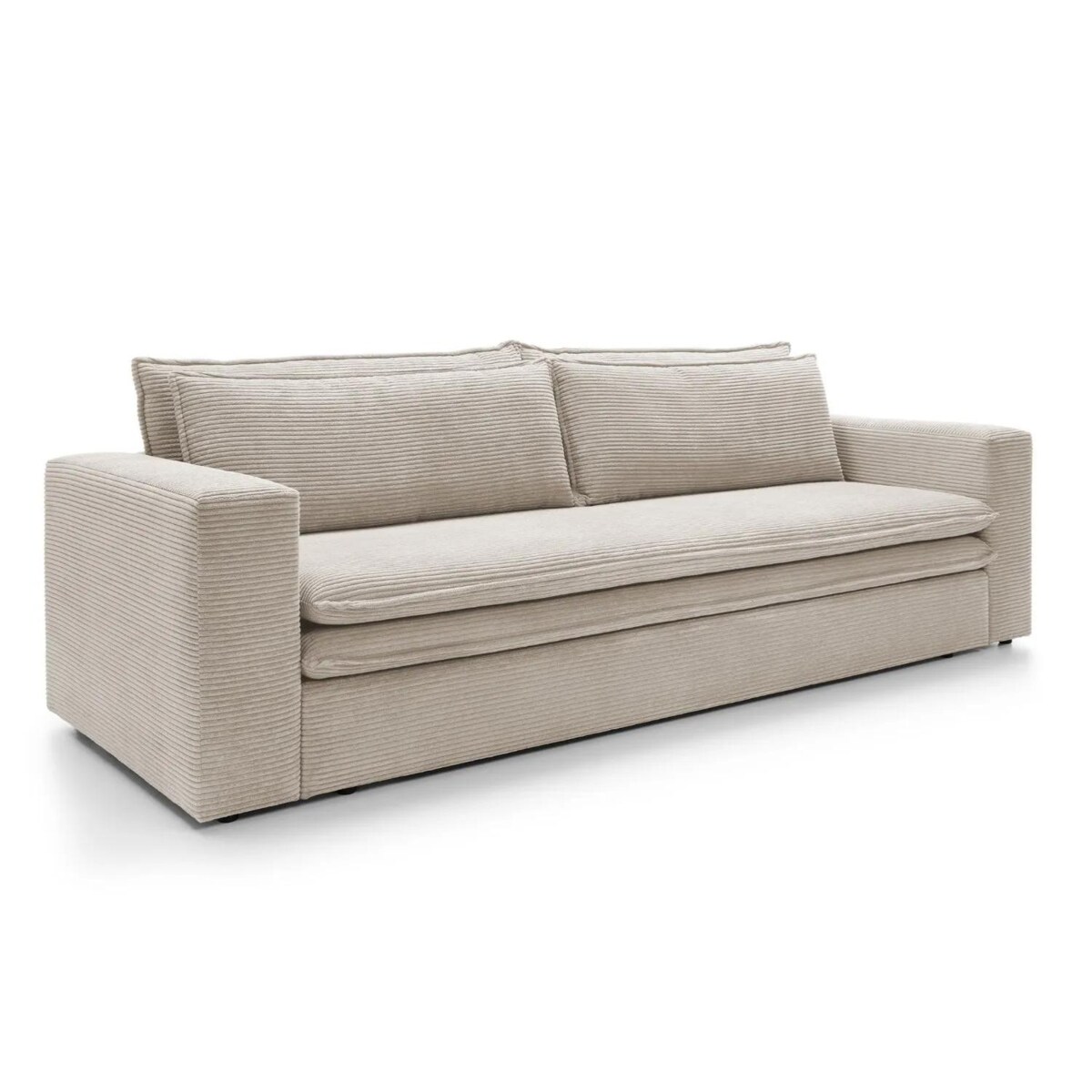 Sofa rozkładana LUNA jasna beżowa