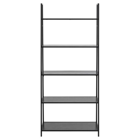 ACTONA regał SEAFORD 77x175 czarny