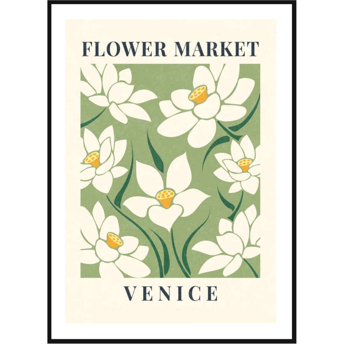Poster Story, Plakat, Obraz - Flower Market Venice, wymiary 50 x 70 cm