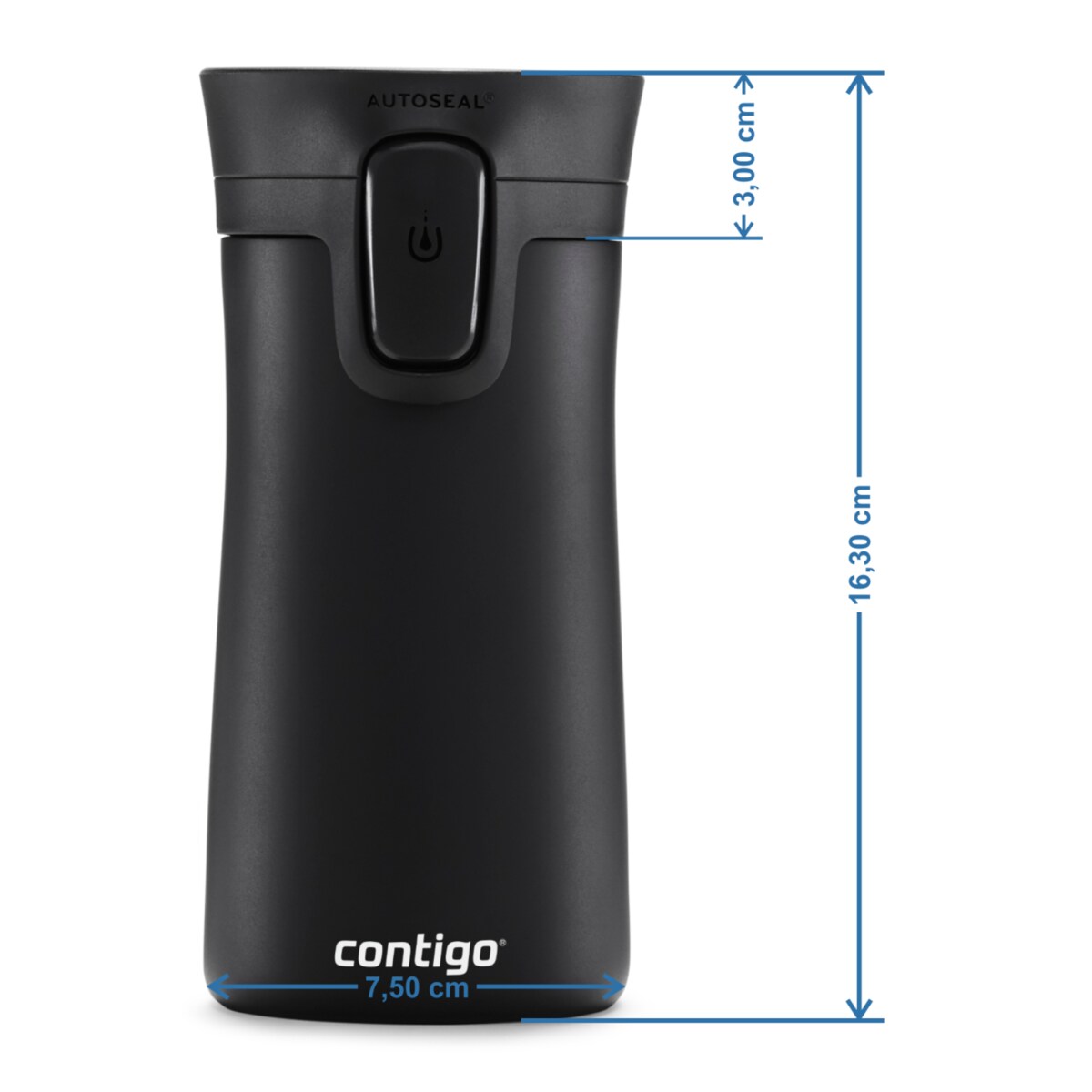 Kubek termiczny Contigo Pinnacle 300ml - Matte Black