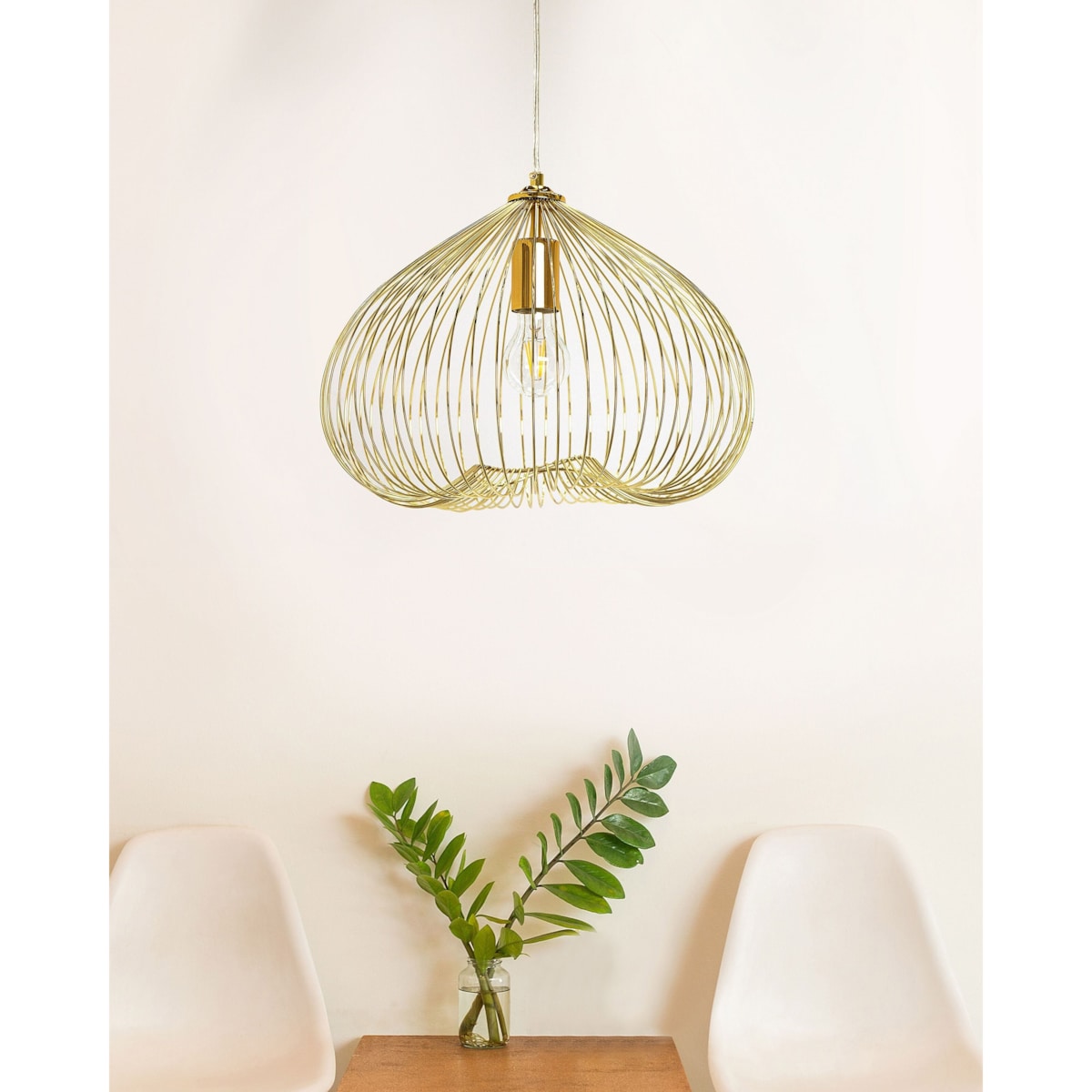 Lampa wisząca TORDINO Metal Złoty