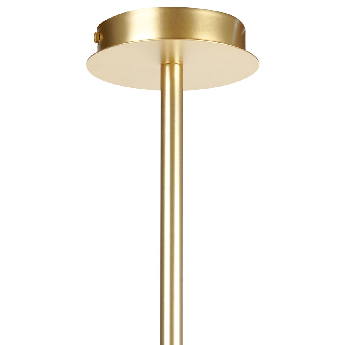 Żyrandol metalowy 6-punktowy złoty FORBES