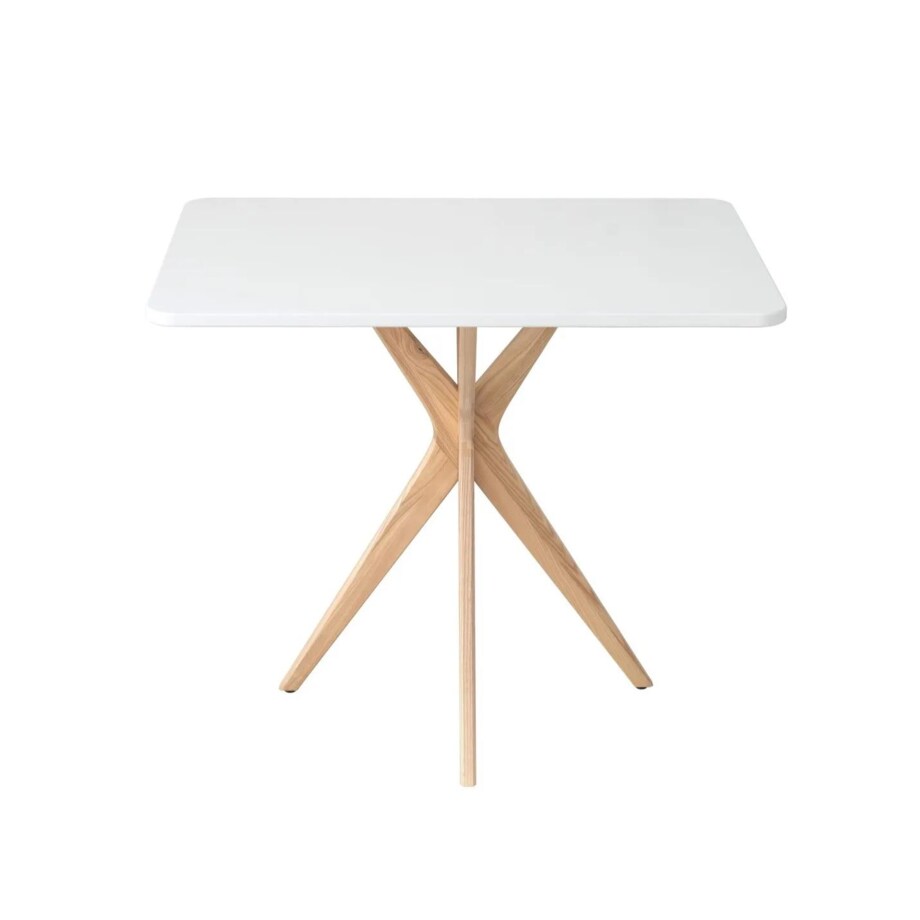 Stół CUTTI 55x80 biały/jesion