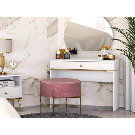 Toaletka GALENA biały połysk