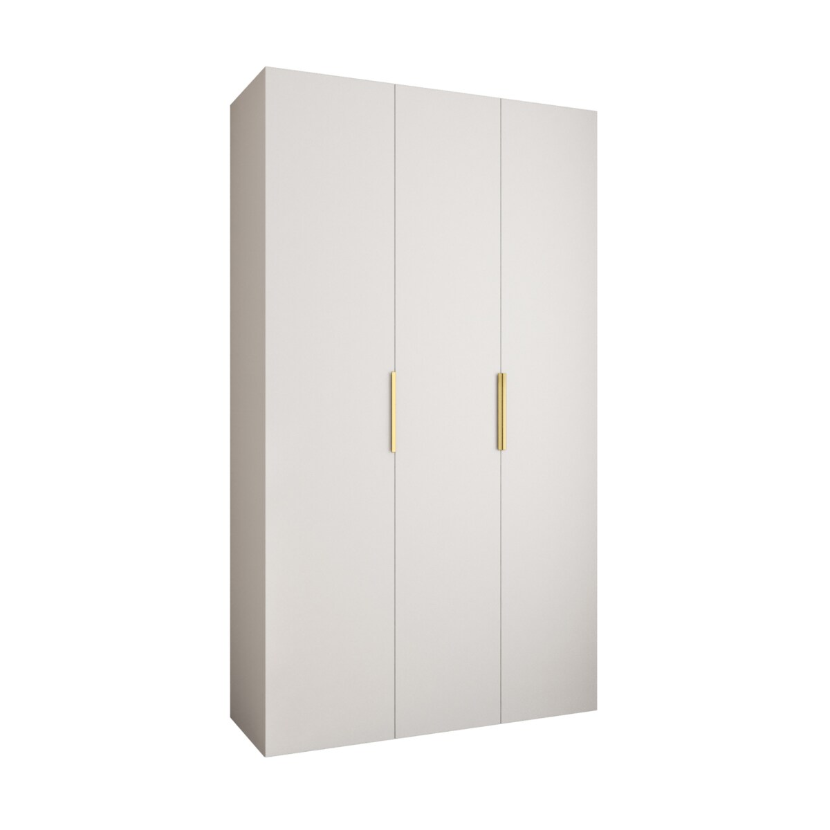 Szafa trzydrzwiowa Como 4 140 gł.50 biały+złoty