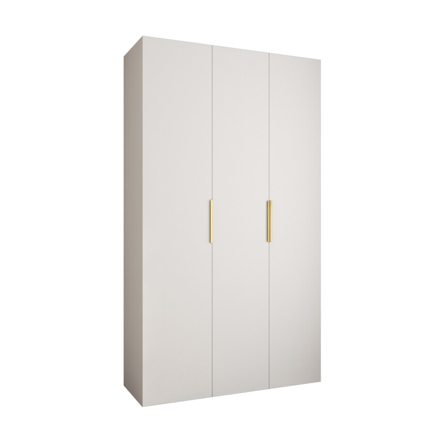 Szafa trzydrzwiowa Como 4 140 gł.50 biały+złoty