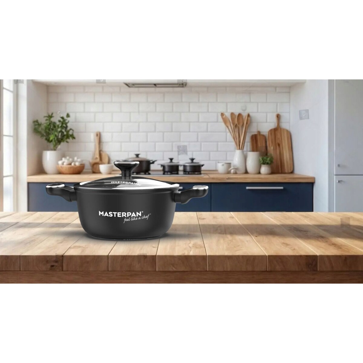 Zestaw Garnków Marmurowych 8-El. Czarne 16/20/24/28 Cm Indukcja Gaz