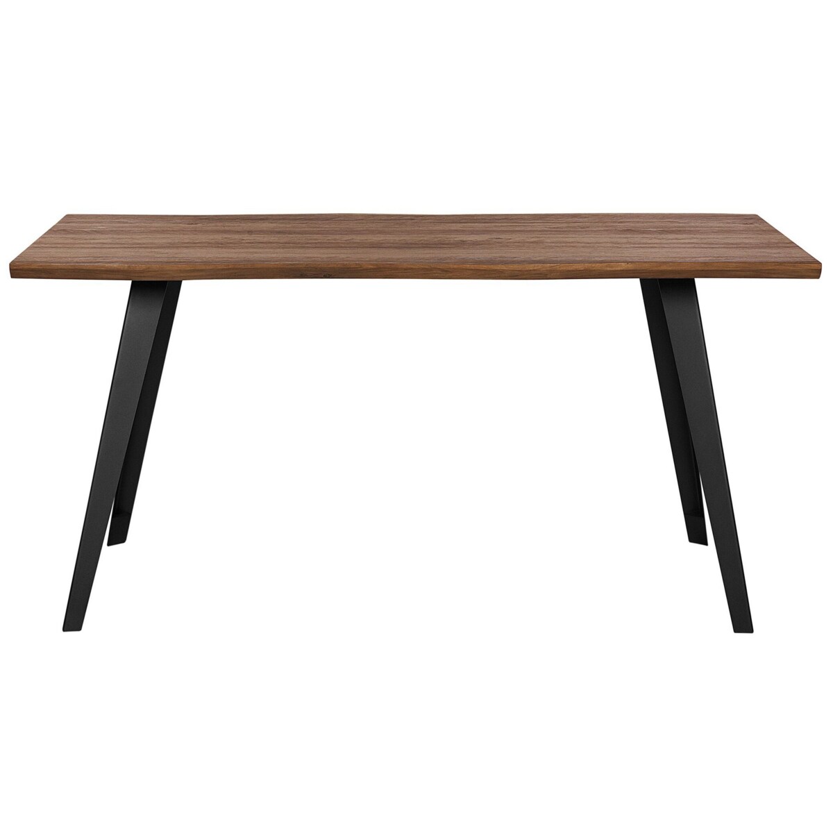 Stół do jadalni 160 x 90 cm ciemne drewno WITNEY