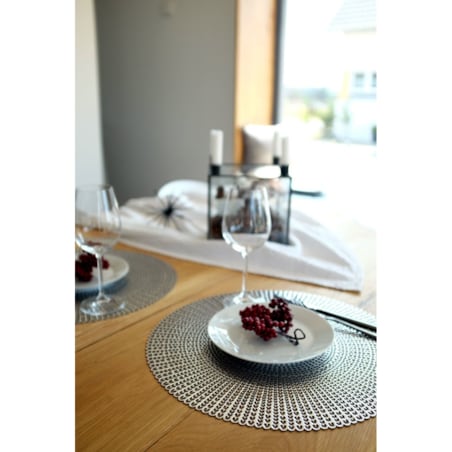 Podkładka ochronna, dekoracyjna mata na stół, Ø 41 cm, ZELLER