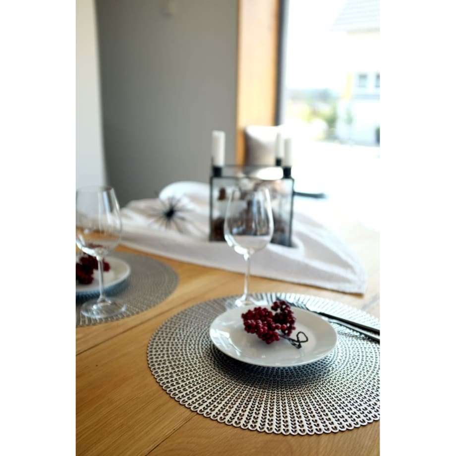 Podkładka ochronna, dekoracyjna mata na stół, Ø 41 cm, ZELLER