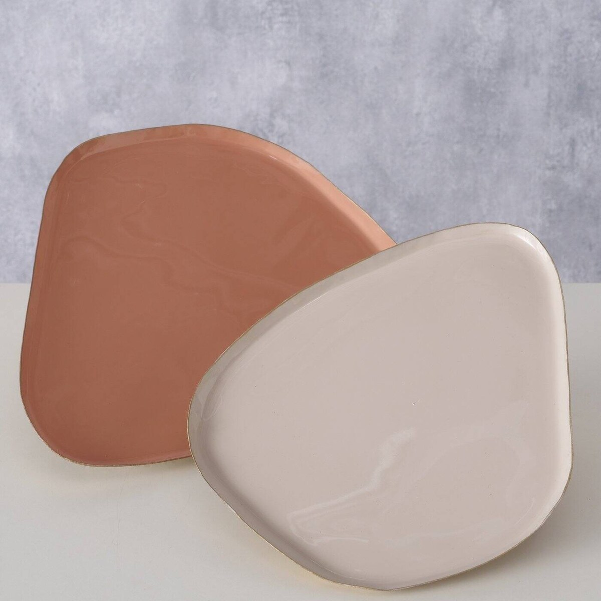 Taca dekoracyjna kolorowe SOOFTY, 2 sztuki