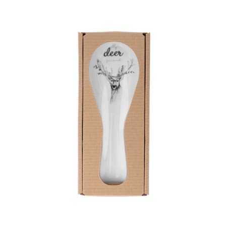 Łyżka podstawka Jelonek czarny G537