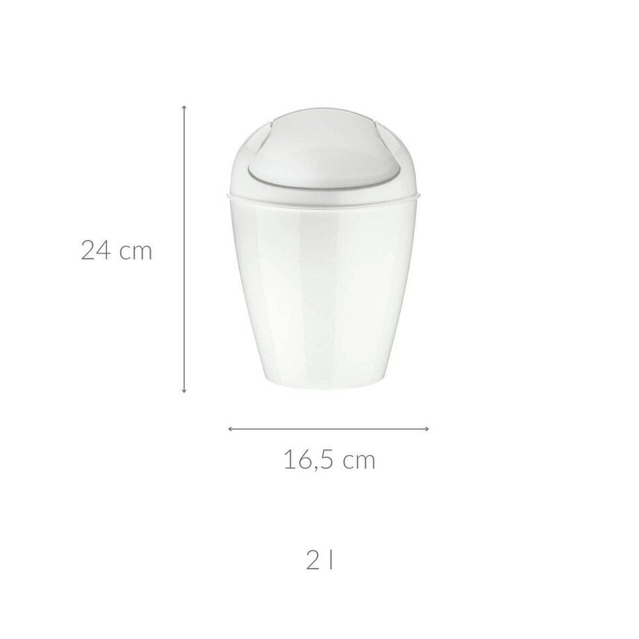 Kosz na śmieci DEL XS, 2 l., KOZIOL