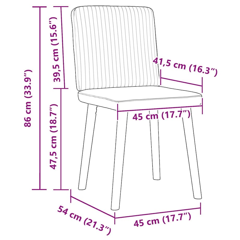 vidaXL Krzesła stołowe, 2 szt., jasnoszare, obite tkaniną