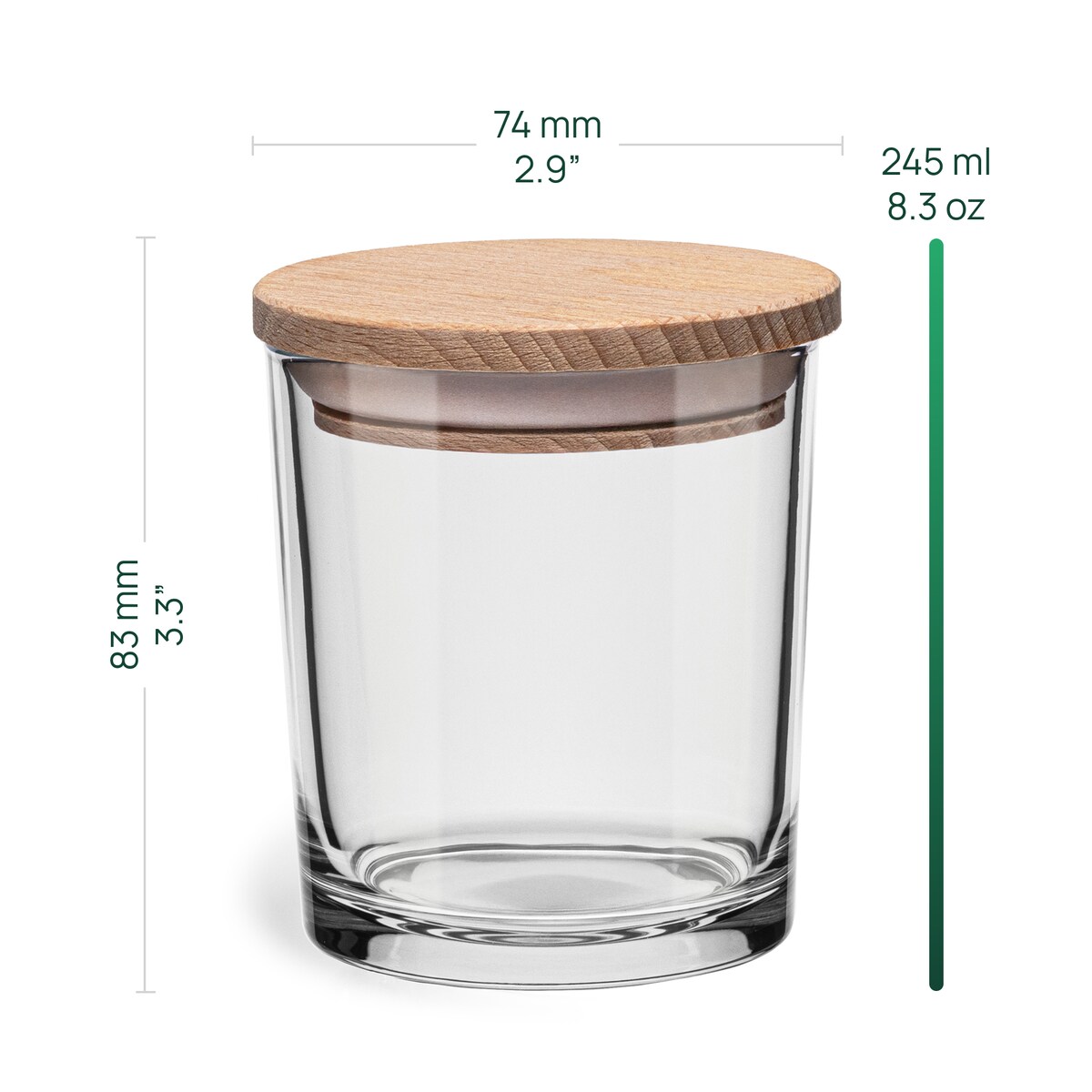 Pojemniki szklane Frisk 8.2 cm