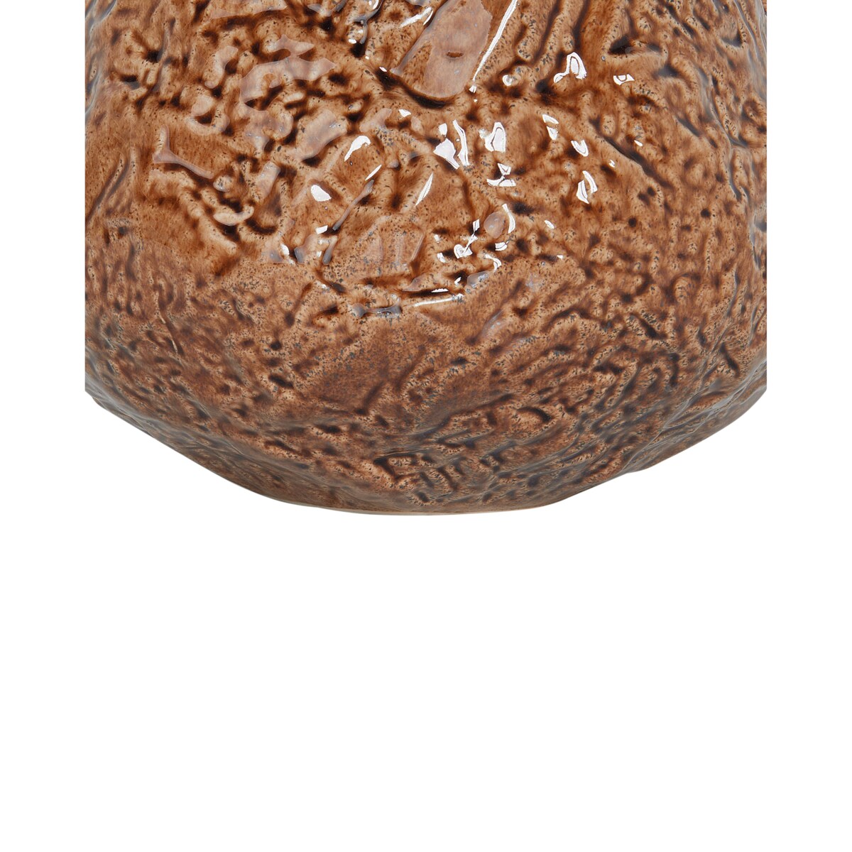 Kamionka Wazon na kwiaty 22 cm Brązowy BETTA