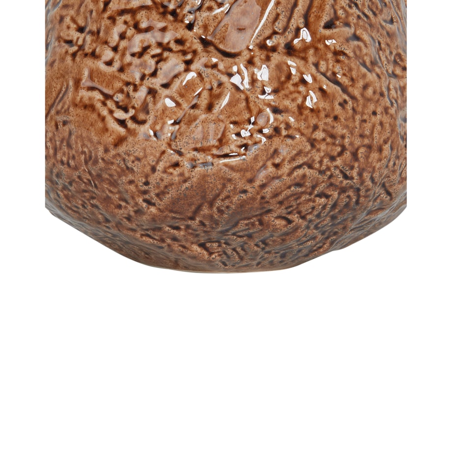 Kamionka Wazon na kwiaty 22 cm Brązowy BETTA