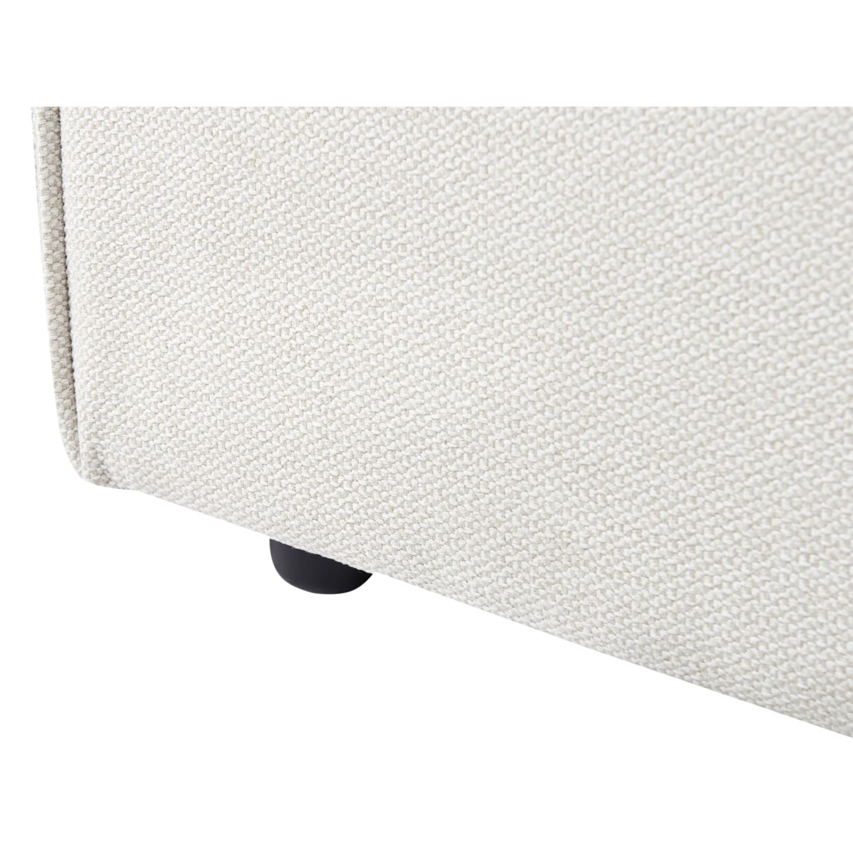 Łóżko LESTRE 160 x 200 cm Złamana biel