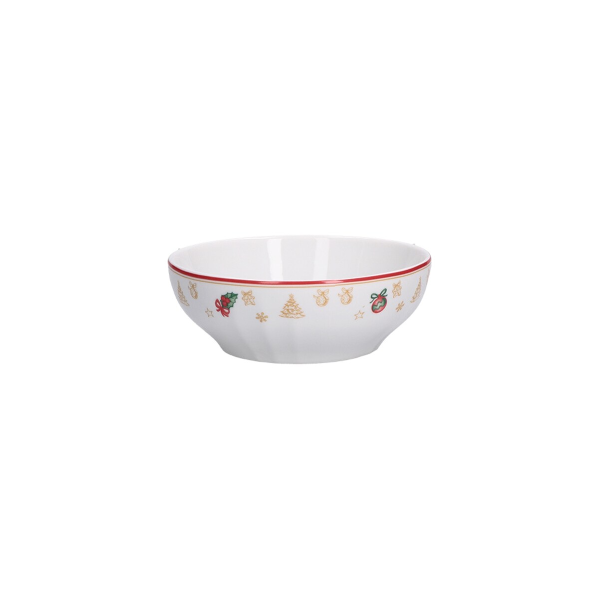 LA PORCELLANA BIANCA CHRISTMAS EDITION Miska na sałatkę 16.5 cm