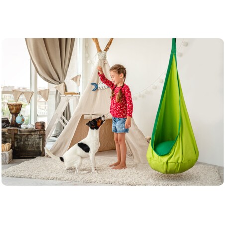 Kokon huśtawka bujak fotel wiszący dla dzieci Neo-Sport