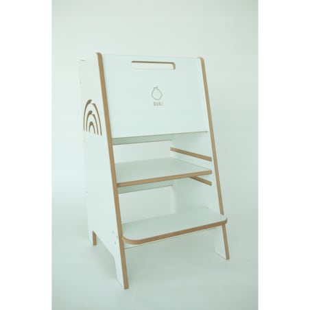 Kitchen Helper Pomocnik PODEST dla Dzieci do kuchni Tęcza DREWNIANY CE