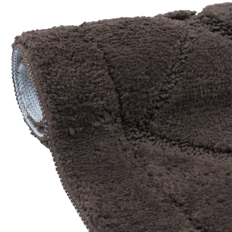 Zestaw 2szt Dywanik łazienkowy Soft 40x60 cm antypoślizgowy brązowy