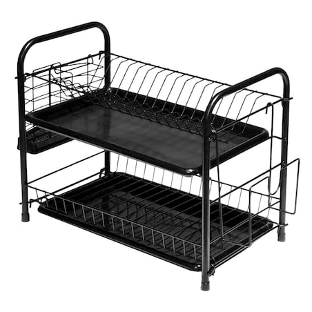 Suszarka do naczyń 48x24x33 cm 2 poziomowa KRISBERG