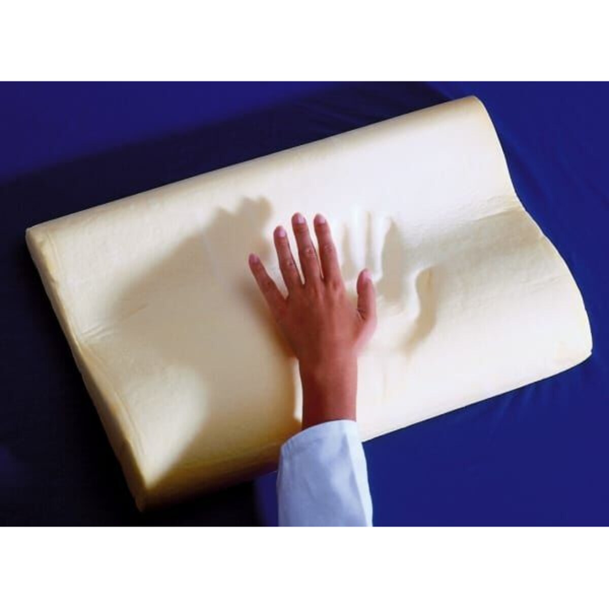 Poduszka Ortopedyczna Do Spania 47X33X14 Cm Profilowana Memory Sissel Biała Soft L