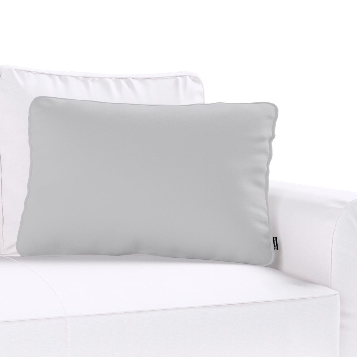Poszewka Gabi na poduszkę prostokątna 60x40 srebrny