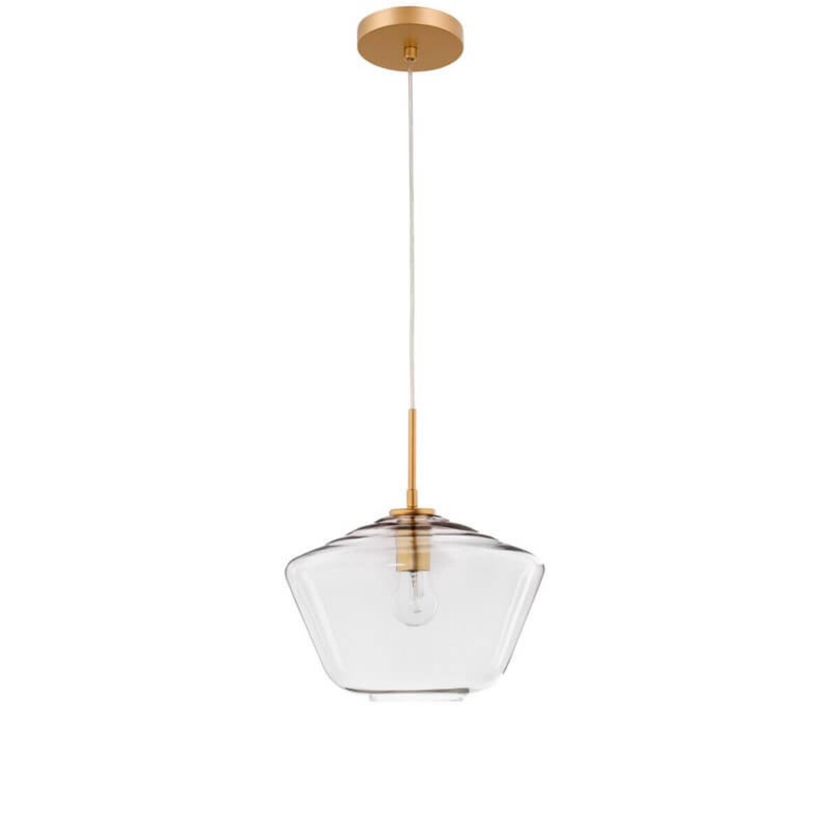 Loftowa LAMPA wisząca TULUA LE41794 Luces Exclusivas skandynawska OPRAWA szklany zwis przezroczysty