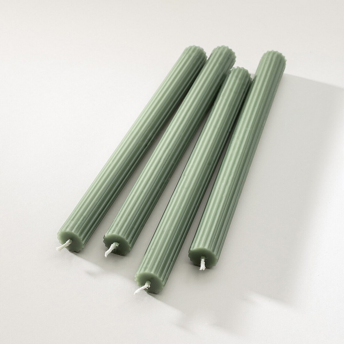 Zestaw świec stroikowych Forest Touch 2x25 cm boże narodzenie, święta, świąteczne, zielony, 2x2x25 cm