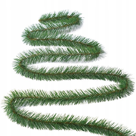 1 x GIRLANDA CHOINKOWA ŚWIĄTECZNA sztuczna 450 cm