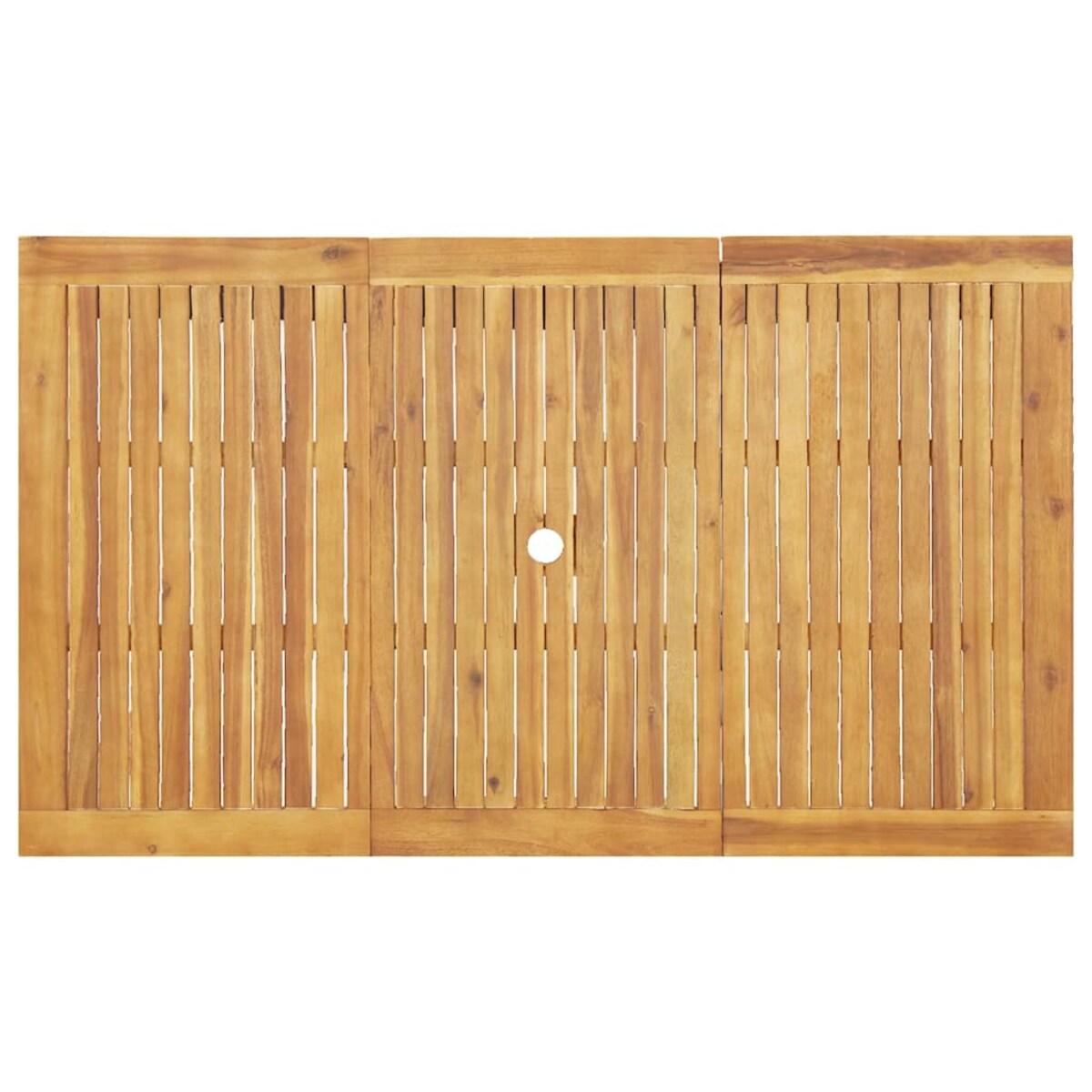 vidaXL Zestaw do jadalni w ogrodzie 7 pcs Brązowy lite drewno akacjowe