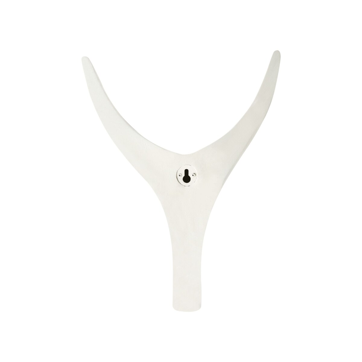 Zestaw 3 dekoracji wiszących Poroże AUCHI Drewno mango 52/30/25 cm Kolorowy