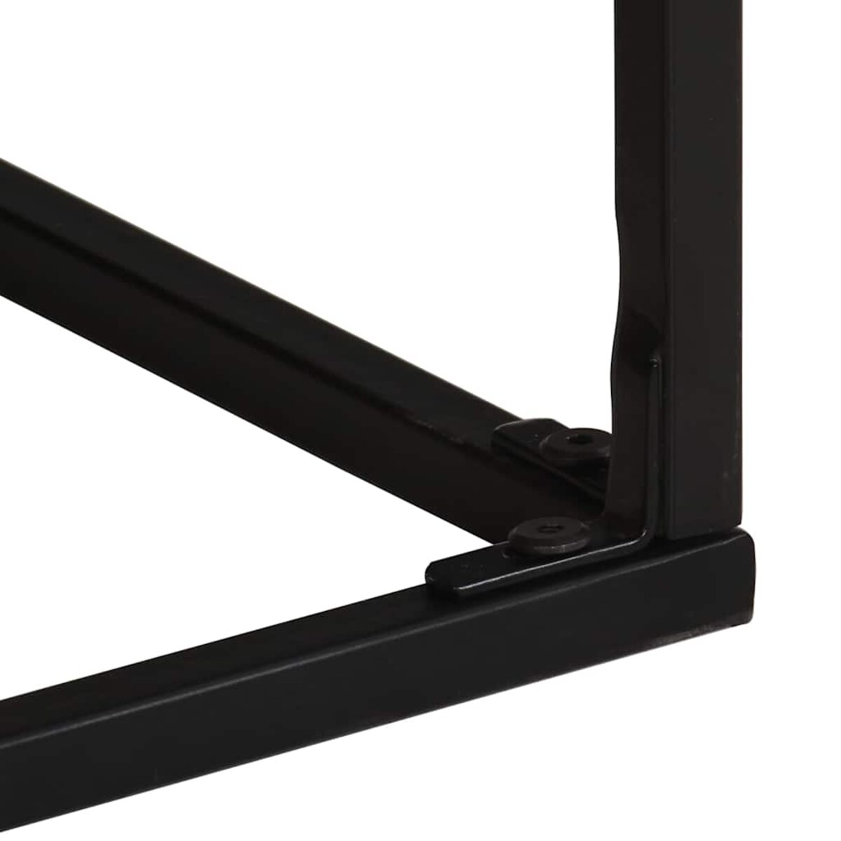 vidaXL Stolik kawowy, 68x68x41 cm, surowe drewno mango