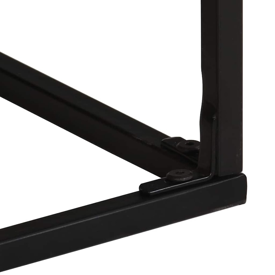 vidaXL Stolik kawowy, 68x68x41 cm, surowe drewno mango