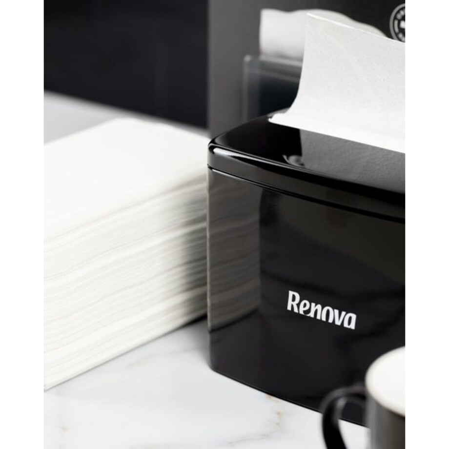 Czarny serwetnik Renova